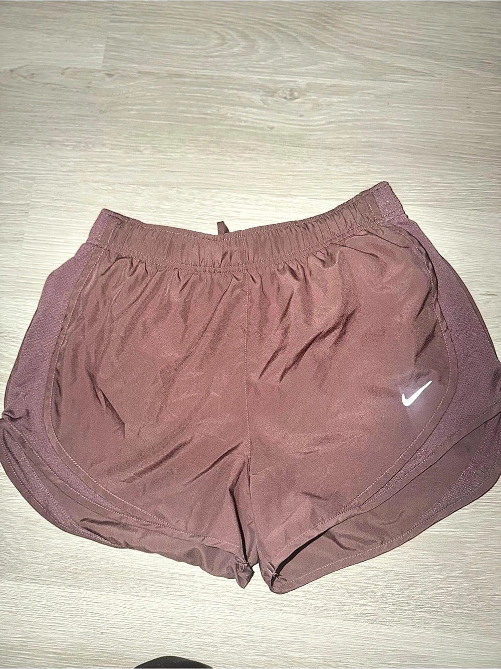 Nike Dri-FIT Tempo Running Shorts Brown Medium